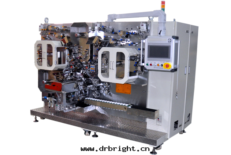 全(quán)自(zì)动双(shuāng)針(zhēn)方(fāng)形(圆柱(zhù))小聚合物(wù)通(tòng)用(yòng)型卷(juǎn)繞機(jī)