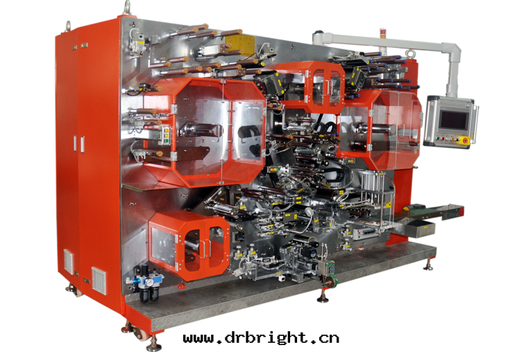 全(quán)自(zì)动双(shuāng)針(zhēn)方(fāng)形聚合物(wù)卷(juǎn)繞機(jī)   GRS-SZ-130J2