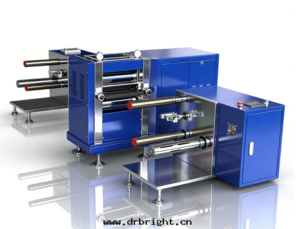 液压平衡電(diàn)動(dòng)对(duì)輥機(jī)+收(shōu)放(fàng)卷(juǎn)