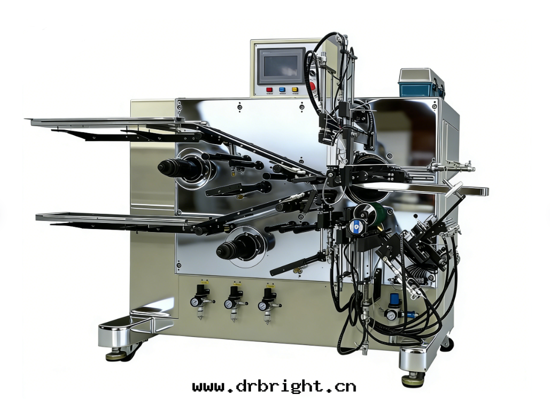 方(fāng)形聚合物(wù)半自動(dòng)卷(juǎn)繞機(jī)GRS-BZD-60