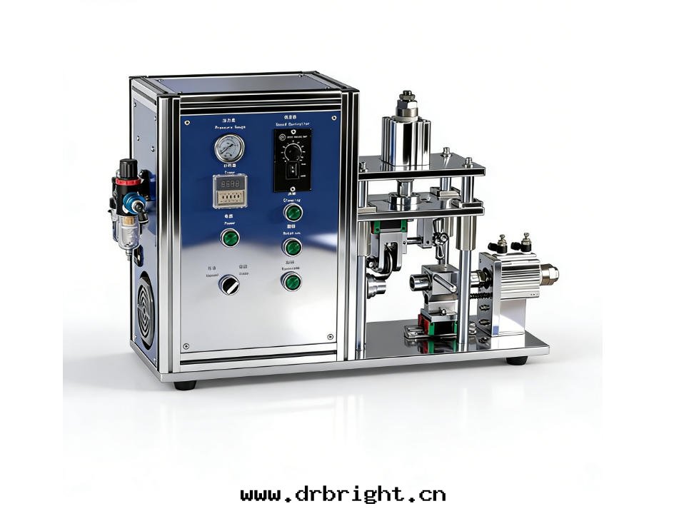 半自(zì)动圆柱(zhù)電(diàn)池滾槽機(jī)